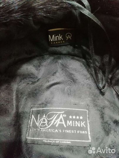 Шапка (берет) норковая Nafa Mink 54р