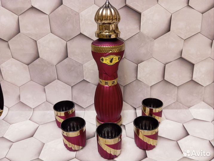 Штофы и графины СССР цветное стекло