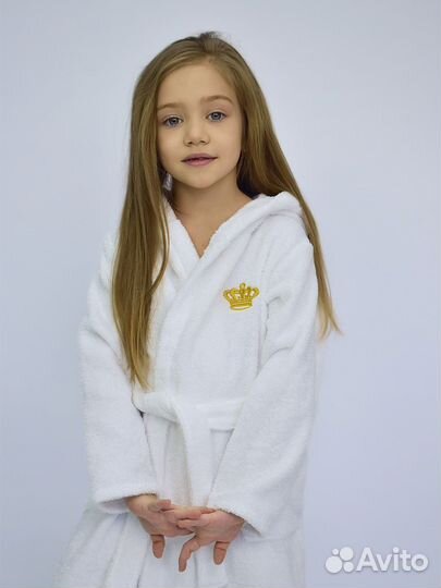 Халат банный детский