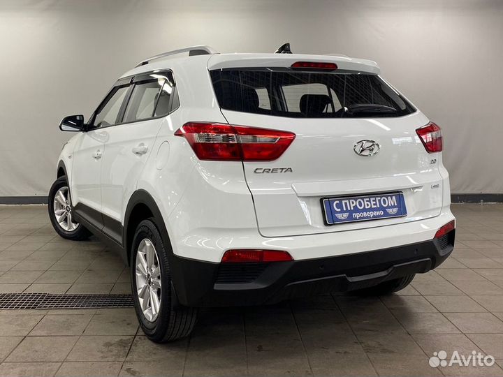 Hyundai Creta 2.0 AT, 2018, 105 000 км