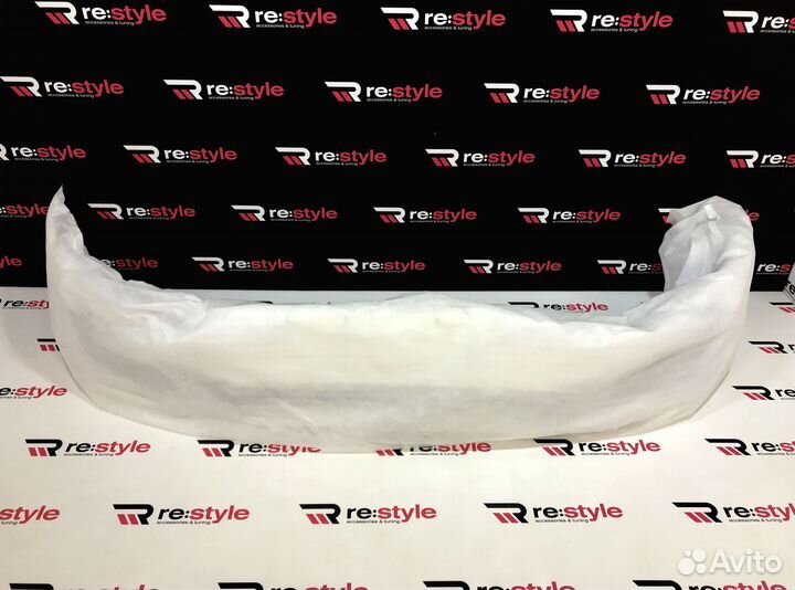 Губа на бампер Toyota Land Cruiser Prado 120