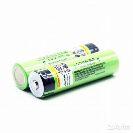 Аккумуляторы liitokala 18650 3.7V 3400 mAh