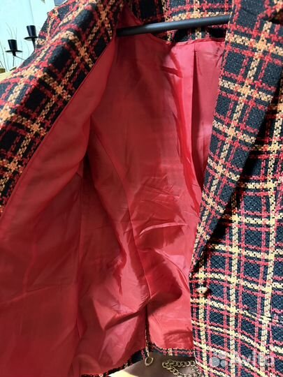 Пиджак в клетку