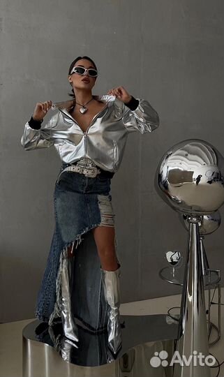 Джинсовая юбка