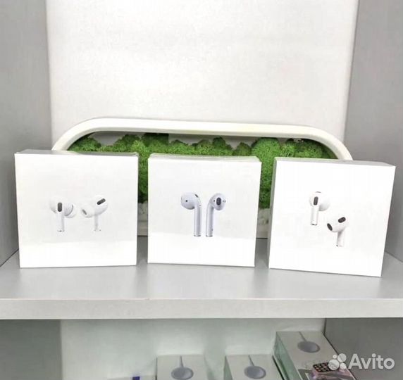 AirPods 2 / 3 / Pro (Доставка+Чехол)
