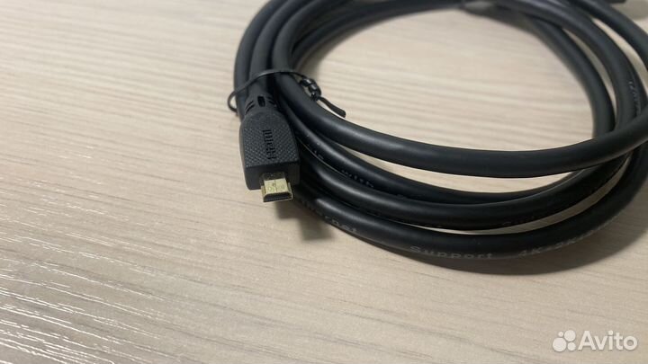 Кабель hdmi 2.0 micro hdmi 1,5м 4k 60Hz