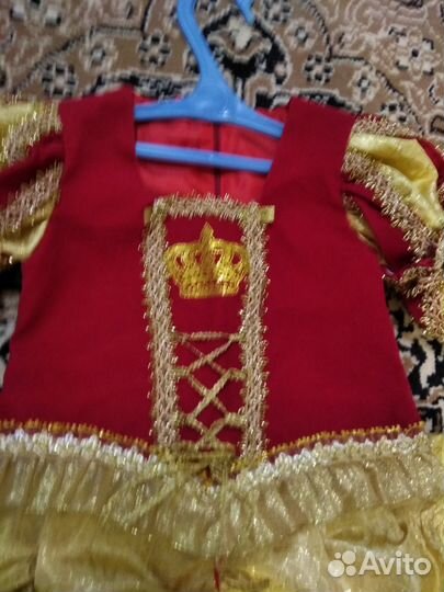 Карнавальный костюм Золотистая Королева