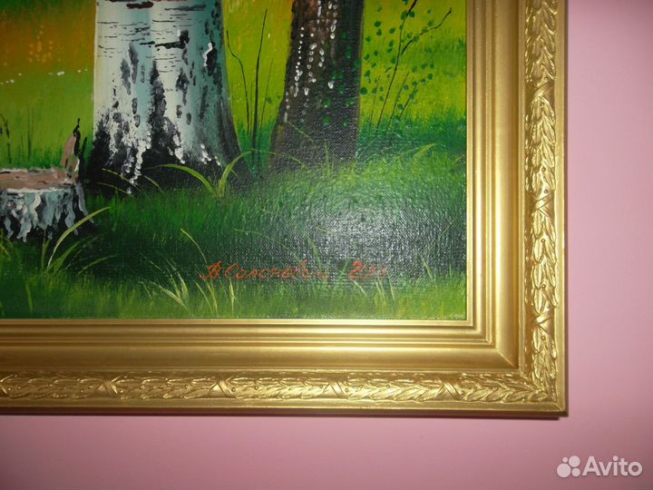 Картина маслом на холсте (р. 120-90 см.)