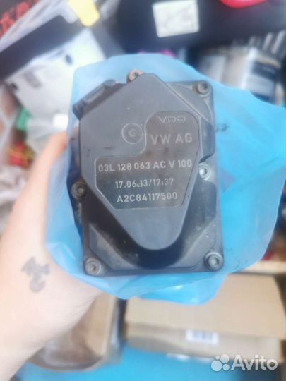 Дроссельная заслонка vag skoda superb combi