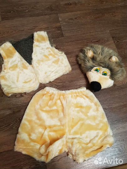 Новогодний костюм ежик, заяц кот в сапогах прокат