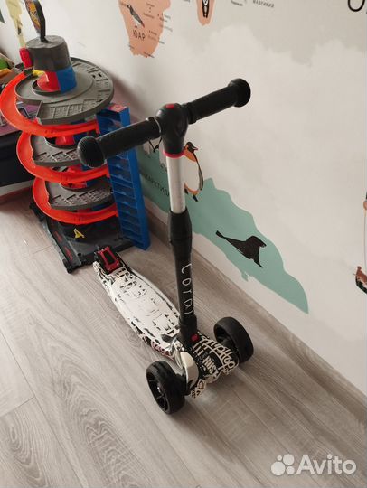 Самокат детский трехколесный бу