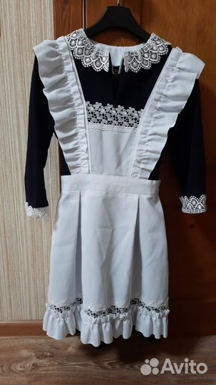 Школьный фартук и платье