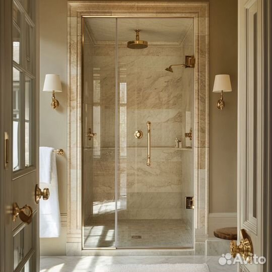 Душевые стеклянные ограждения на заказ с гарантией