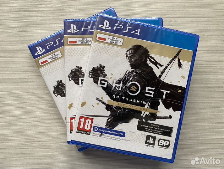 Призрак Цусимы Режиссерская Версия Ps4 (Новый)