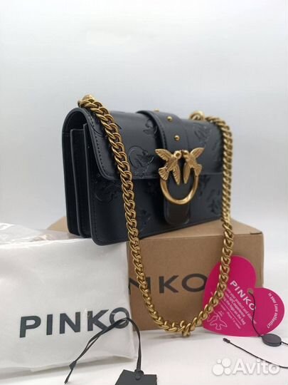 Сумка pinko натуральная кожа