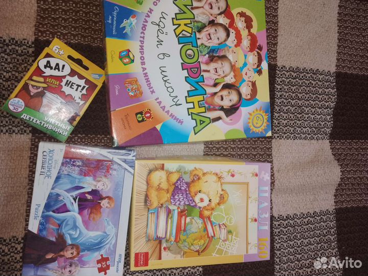 Развивающие игры и пазлы