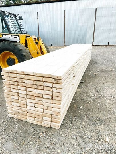 Доска обрезная 50х150х6000мм 1 сорт ГОСТ