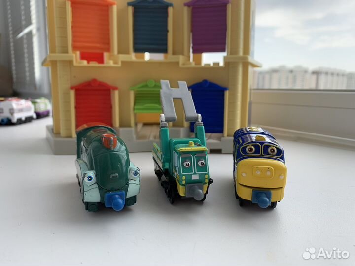 Паровозики чаггингтон и жд станция