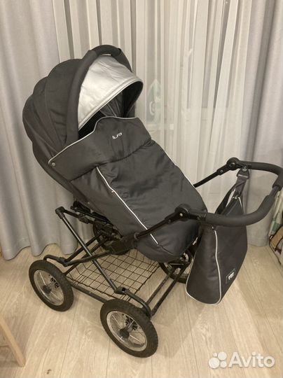 Коляска 2 в 1 Riko Basic Alfa Ecco Classic