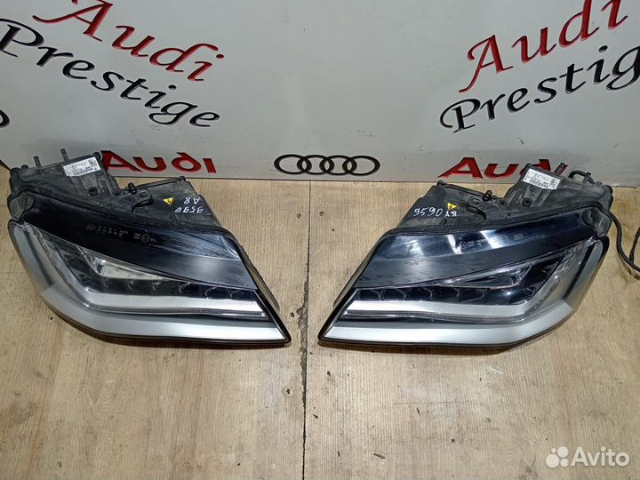 Фары full LED audi a8 d4 дорестайлинг