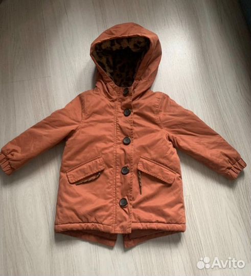 Парка куртка на девочку 104