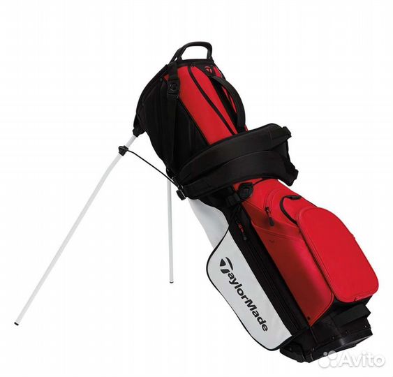 Сумка для гольфа TaylorMade Flextech Stand, чр-кр