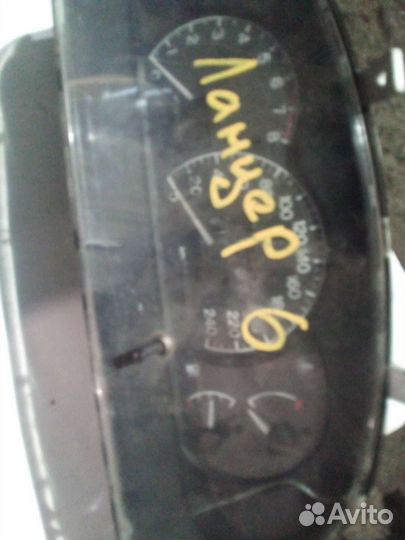 Панель приборов mitsubishi lancer 6