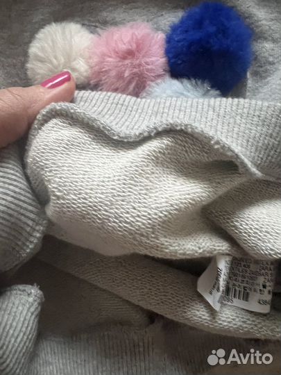 Толстовка для девочки 74 zara