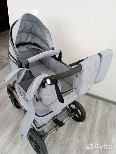 Коляска 2 в 1 luxmom 555