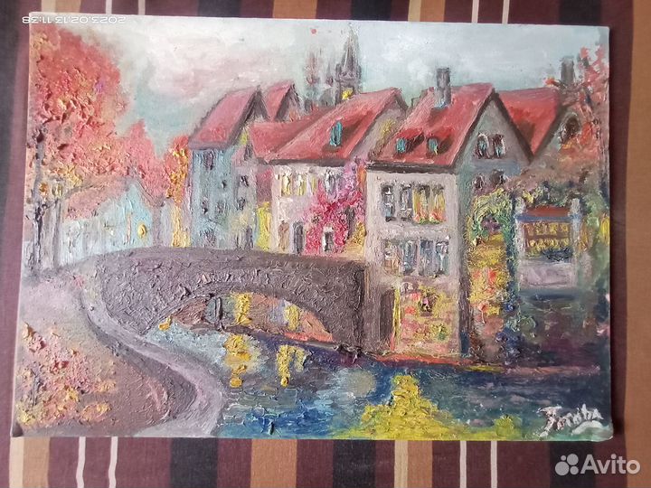 Картина маслом на холсте пейзаж