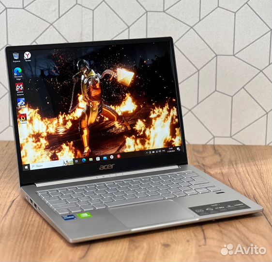 Шикарный Acer 2K i5-1135G7/ MX350/ 512SSD/ 8OZU