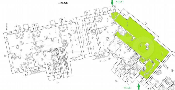 Аренда помещения свободного назначения, 329 м²