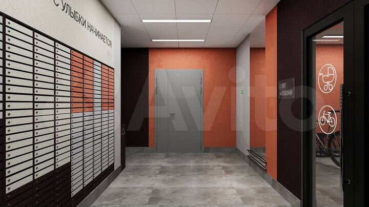 2-к. квартира, 43,4 м², 19/19 эт.