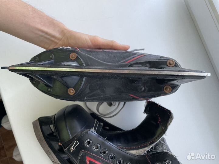 Коньки ссм для хоккея с мячом