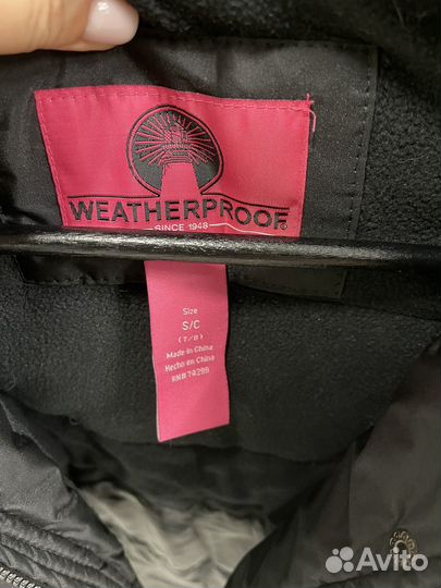 Парка для девочки 128/134