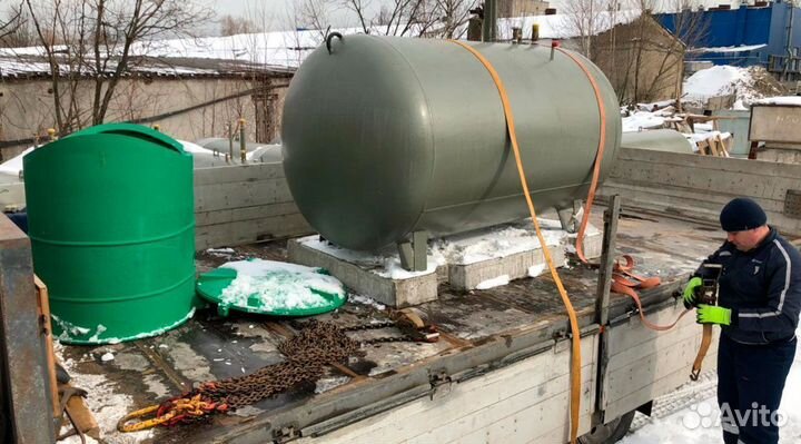 Газгольдер новый