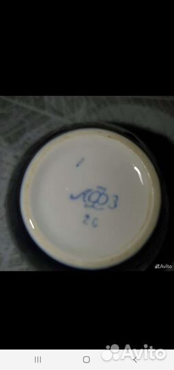 Чашка с блюдцем лфз