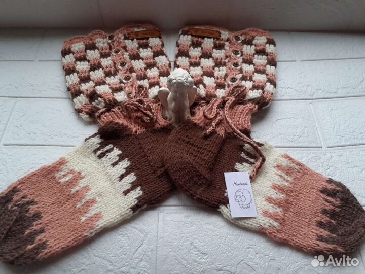 Вязаные женские носки