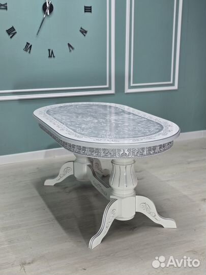 Овальный Стол со Стульями