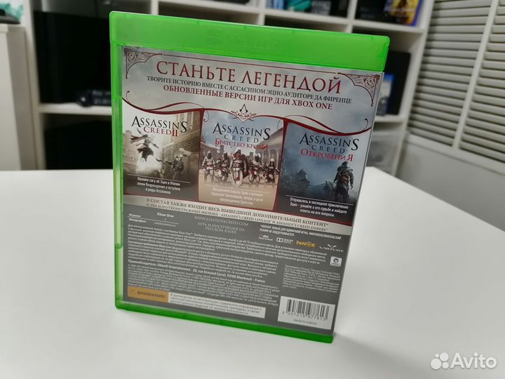 Assassins creed эцио коллекция Xbox One