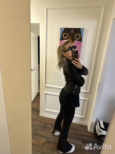 Куртка кожаная