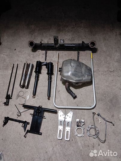 Снегоход brp ski doo skandic 550 запчасти