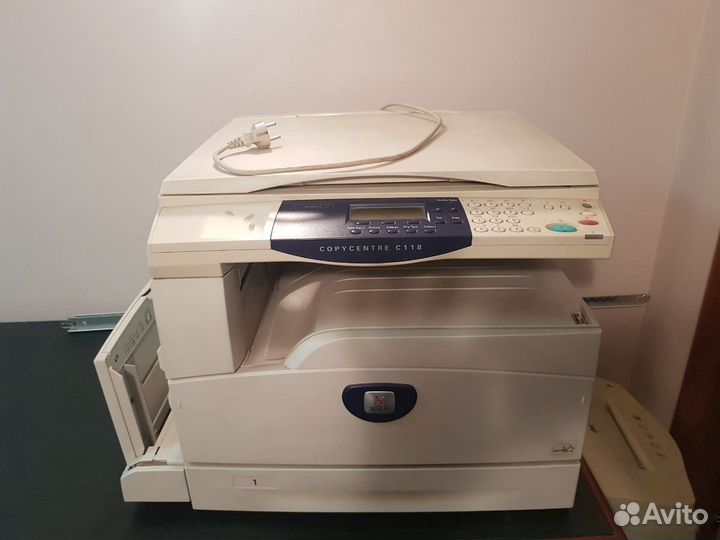 Копир лазерный Xerox WorkCentre C118, ч/б, A3