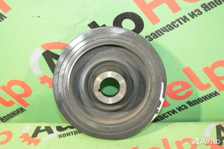Шкив коленвала honda accord CF6 F23A 1 ремень