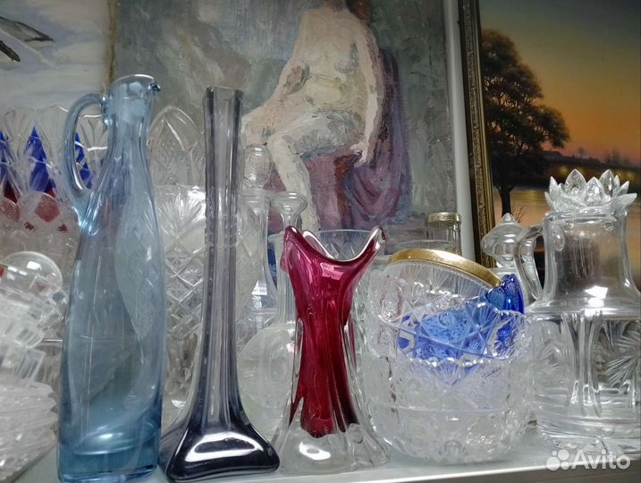 Хрусталь, фарфор, стекло посуда