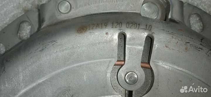 Корзина сцепления на renault Logan