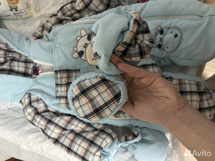 Зимний комбинезон на мальчика