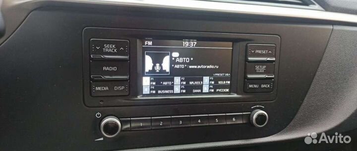 Магнитола на hyundai solaris 1 и на киа Рио 4