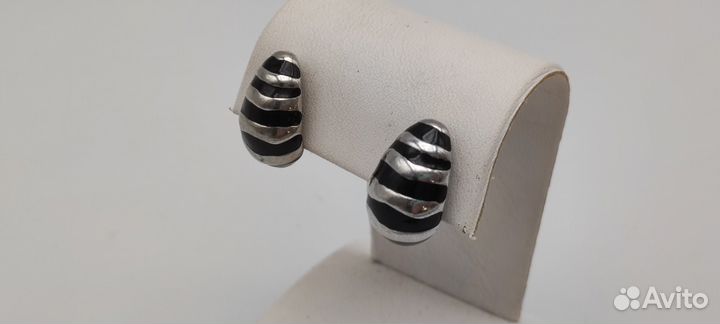 Клипсы винтажные №28 010 Размер на фото и состояни