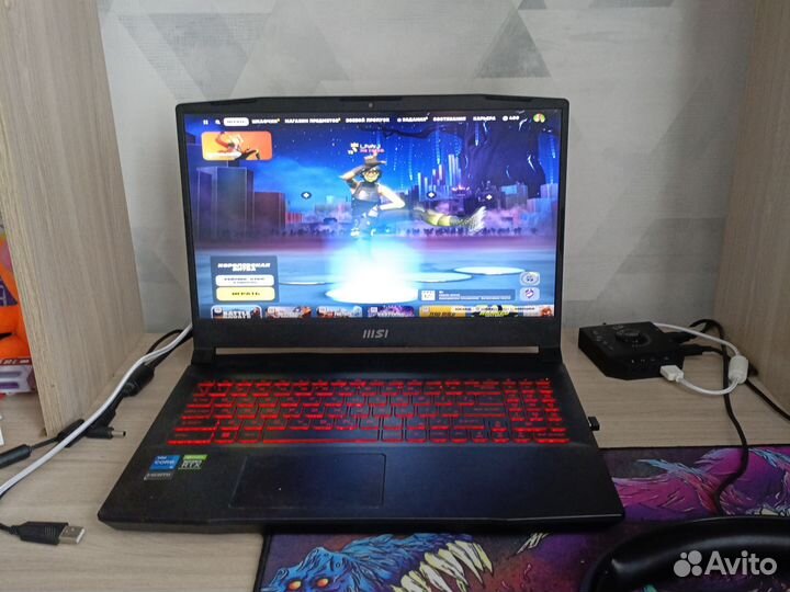 Игровой ноутбук msi